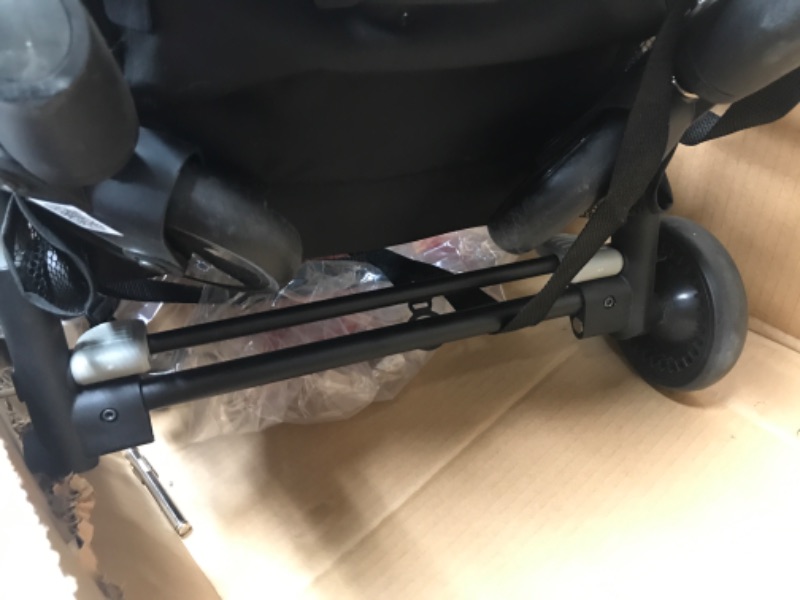 Photo 3 of Chicco Mini Bravo Plus Lightweight Stroller, Graphite * MISSING WHEEL