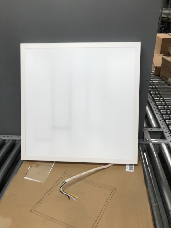 Photo 2 of  2x2 FT Surface Mount LED Panel Light Dimmable & 3 Color Selectable 3000K/4000K/5000K - 40W 24x24 Inch LED Flush Mount Ceiling Light Low Profile, 120V, Bright 4400LM, ETL Listed, 
