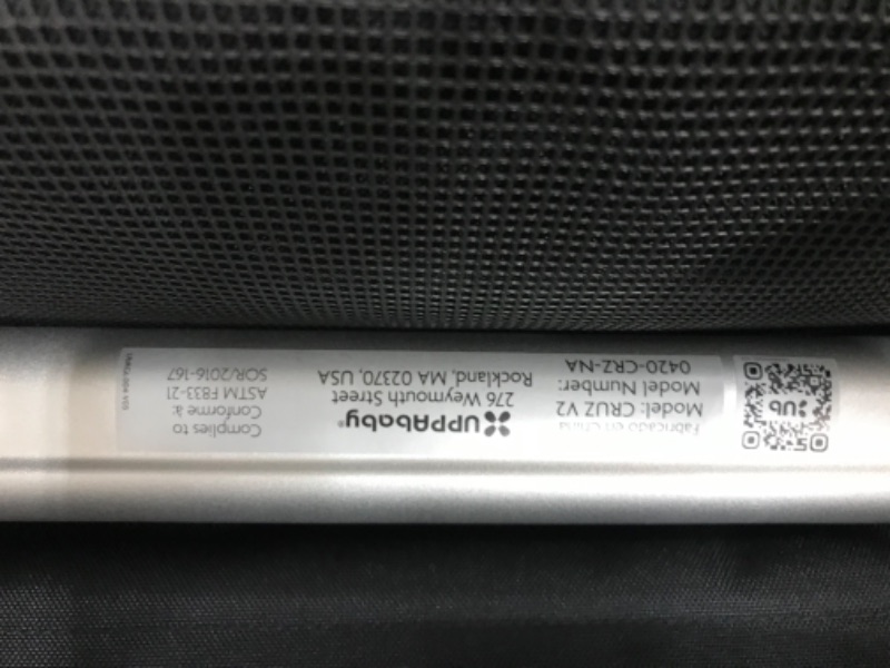 Photo 2 of ***FOOT REST IS BROKEN, PLEASE SEE LAST PHOTO FOR DAMAGE***
Cruz V2 Stroller - Gregory (Blue mélange/Silver/Saddle Leather) blue melange GREGORY