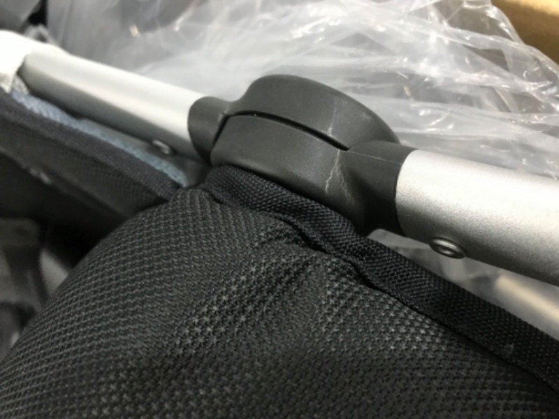 Photo 9 of ***FOOT REST IS BROKEN, PLEASE SEE LAST PHOTO FOR DAMAGE***
Cruz V2 Stroller - Gregory (Blue mélange/Silver/Saddle Leather) blue melange GREGORY