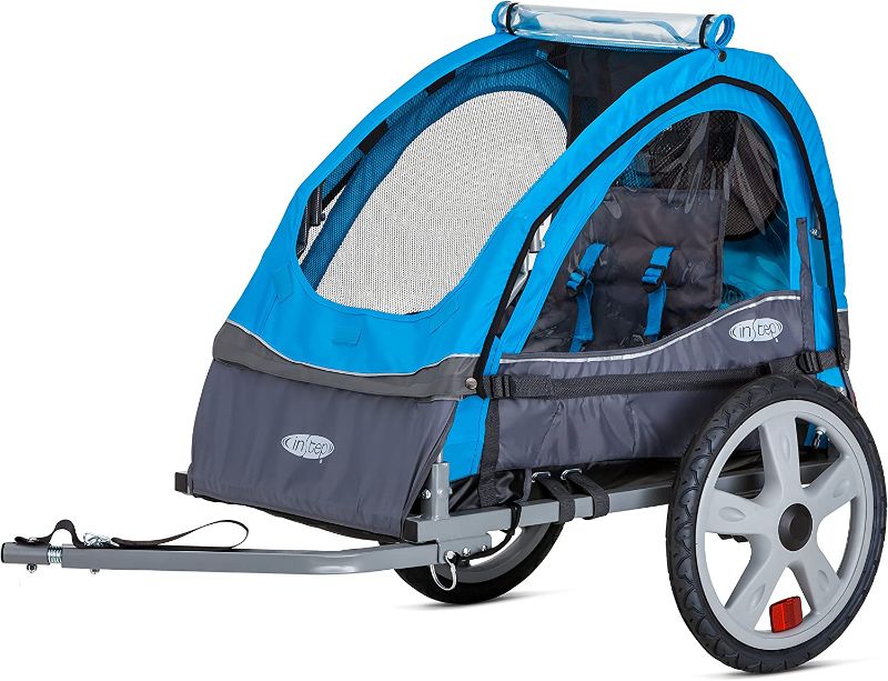 Photo 1 of (USED) Instep Bike Trailer for Toddlers, Kids, Single and Double Seat, 2-In-1 Canopy Carrier, Multiple Colors
