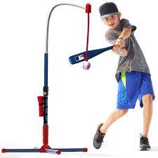 Photo 1 of **MINOR WEAR & TEAR**Franklin Sports Grow-with-Me Kids Baseball Batting Tee + Stand Set for Youth + Toddlers - Youth Baseball, Softball + Teeball Hitting Tee Set for Boys + Girls
