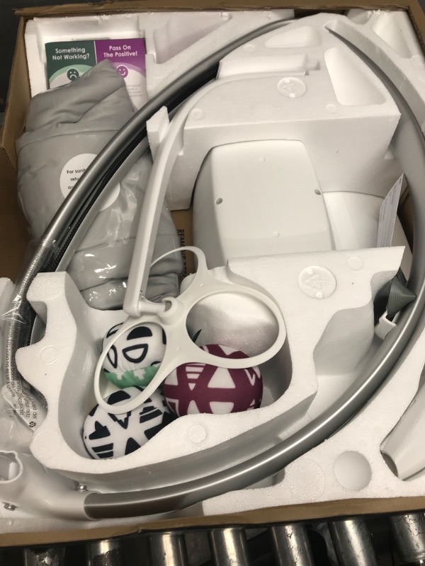 Photo 1 of 
4moms MamaRoo Multi-Motion Baby Swing, Bluetooth Enabled with 5 Unique Motions, Grey
