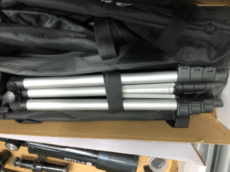 Photo 1 of Zhumell - 50mm Portable Refractor Telescope - Coated Glass Optics - Ideal Telescope for Beginners - Digiscoping Smartphone Adapter Zhumell Z50