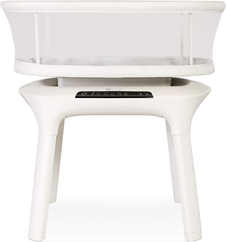 Photo 1 of 4moms MamaRoo Sleep Bassinet, Supports Baby's Sleep with Adjustable Features - 5 Motions, 5 Speeds, 4 Soothing Sounds and 2 Heights