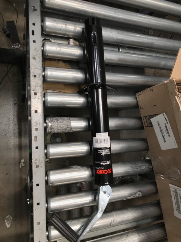 Photo 1 of CURT 28200 A-Frame Trailer Jack, 2,000 lbs, 14-1/4 Inches Vertical Travel, CARBIDE BLACK POWDER COAT