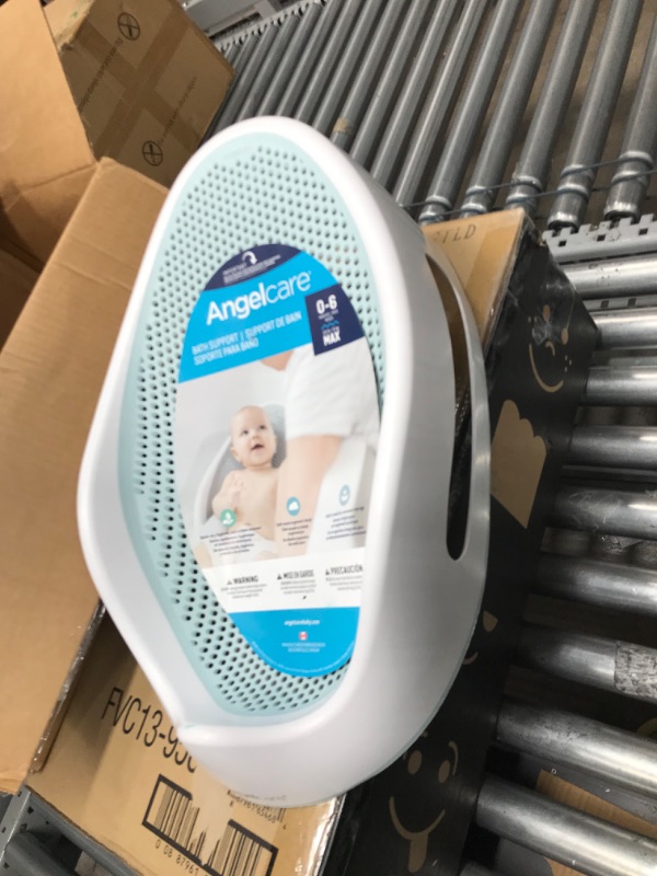 Photo 2 of Angelcare Baby Bath Support (Aqua) | Ideal for Babies Less than 6 Months Old
