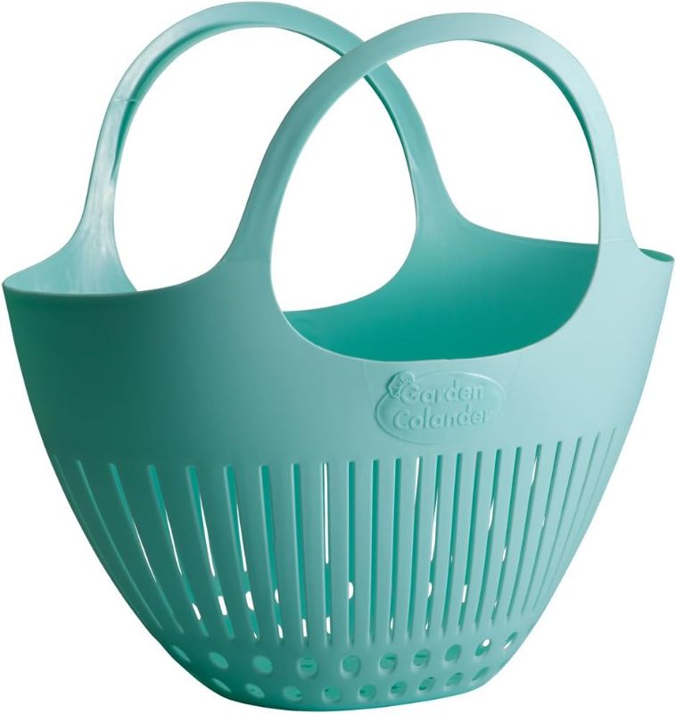 Photo 1 of Hutzler Garden Colander, Eggshell Blue
