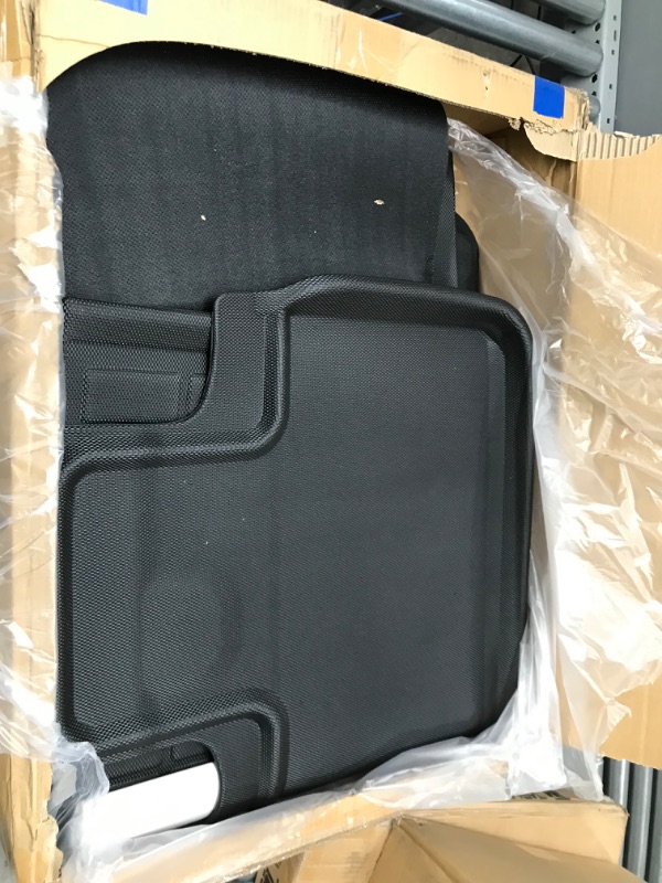 Photo 2 of DiffCar 3D Tesla Model Y Floor Mats 2023 2022 2021,Tesla Model Y All Weather Floor Mats 2022 2021,Full Set Waterproof Floor Mats Frunk & Trunk Mat for Tesla Model Y Accessories, Tesla Model Y 5 Seater Floo Mats & Cargo Liner