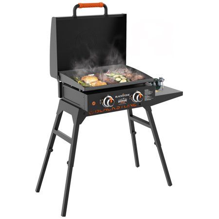 Photo 1 of ***PARTS ONLY*** Blackstone Adventure Ready 22In Griddle W/ Hood and Stand Bundle Black