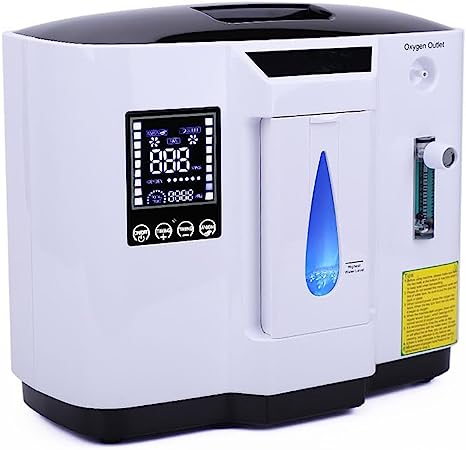 Photo 1 of Oxygen-Concentrator - Portable Oxygen Concentrator for Home use - Breathe Help - Household Oxygen Machine - with Oxygen Tubing - Continuous and Stable Supplemental Oxygen, 1-7L 110V