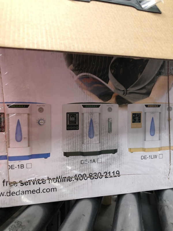 Photo 1 of Oxygen-Concentrator - Portable Oxygen Concentrator for Home use - Breathe Help - Household Oxygen Machine - with Oxygen Tubing - Continuous and Stable Supplemental Oxygen, 1-7L 110V