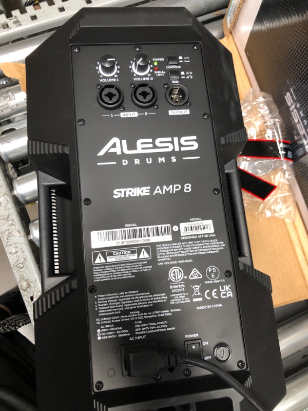 Photo 2 of Tested *** Alesis Strike Amp 8 - 2000-Watt Drum Amplifier Speaker for Electronic Drum Sets with 8-Inch Woofer 