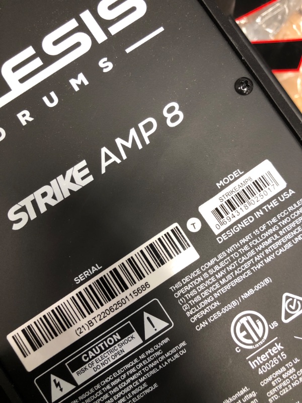 Photo 4 of Tested *** Alesis Strike Amp 8 - 2000-Watt Drum Amplifier Speaker for Electronic Drum Sets with 8-Inch Woofer 