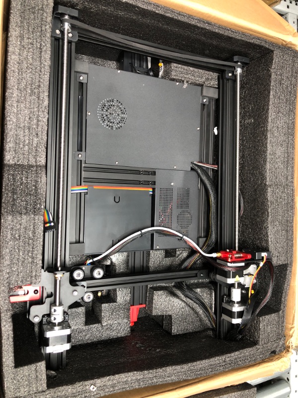 Photo 2 of Not able to test needs to be assembled *** Official Creality Ender 3 Max 3D Printer with Meanwell Power Supply, Silent Board A Year Warranty Tempered Glass Bed All Metal Extruder Large Print Size 300x300x340mm
