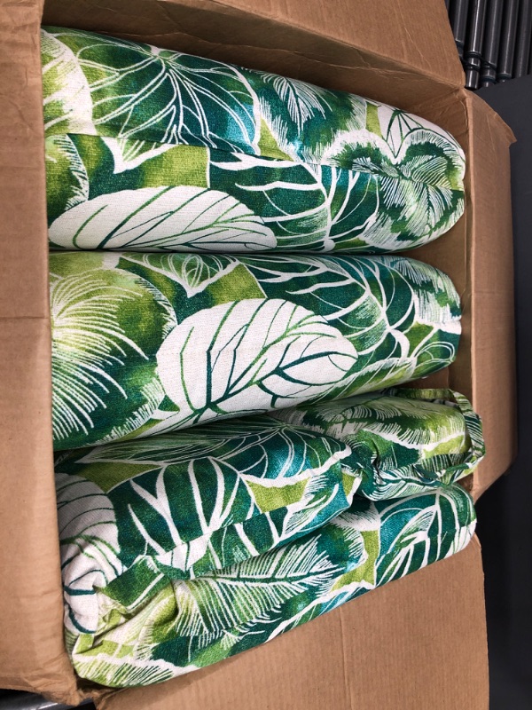 Photo 1 of 3 pack green leaf long cushions 