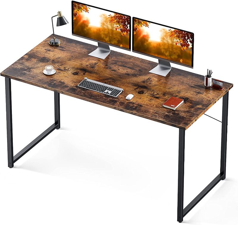 Photo 1 of 
Coleshome 47 Inch Computer Desk, Modern Simple Style Desk for Home Office, Study Student Writing Desk,Vintag