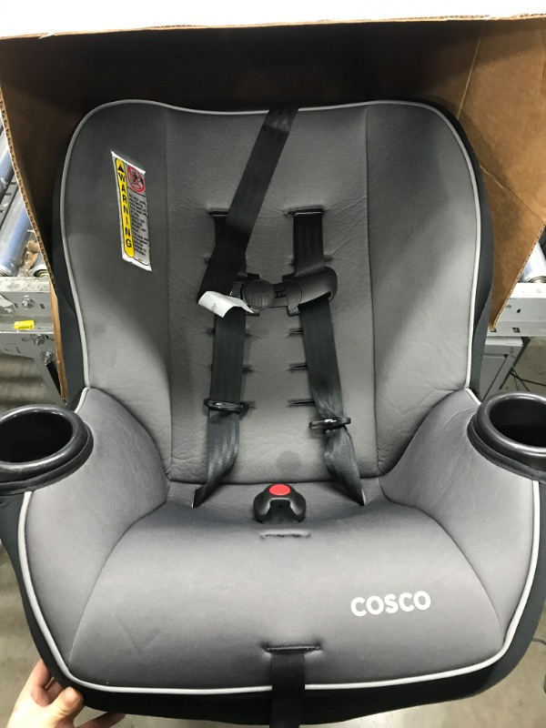 Photo 2 of Cosco Onlook 2-in-1 Convertible Car Seat, Rear-Facing 5-40 pounds and Forward-Facing 22-40 pounds and up to 43 inches, Black Arrows