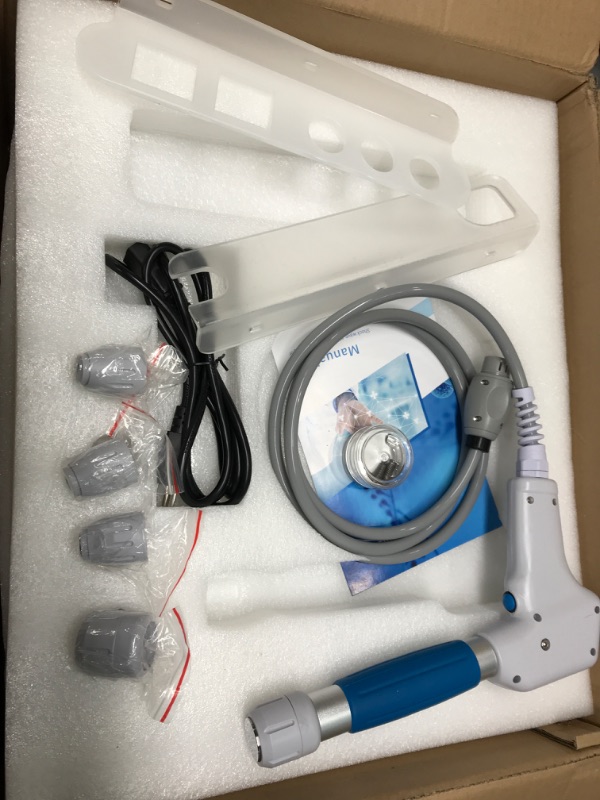 Photo 2 of nubulala Extracorporal ShockWave Therapy Machine for Pain Relief and Joint , ED Treatment, Muscle and Bone Tissue Regeneration, Painless, Non-Invasive, No Side Effects