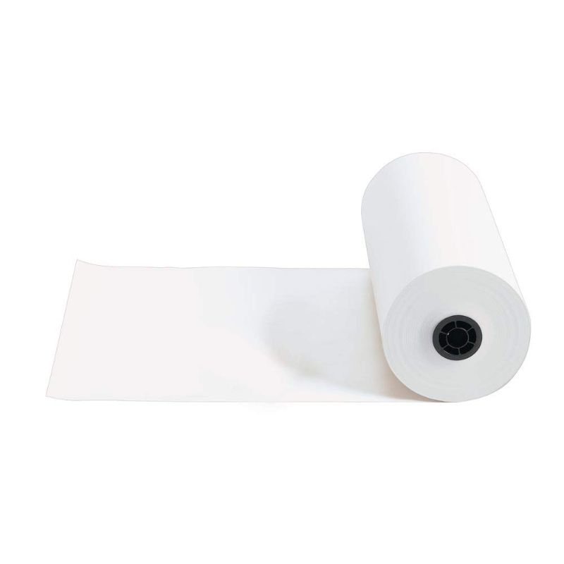 Photo 1 of 18 inches wide, 1000 feet long, White, Butcher Paper Roll, 40 lb stock, School Art Supplies, Art Supplies, Craft Paper, Drawing Paper, Paint Paper, Paper for Kids, Classroom Paper Roll, Coloring Paper
