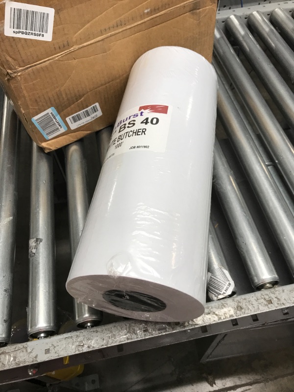 Photo 2 of 18 inches wide, 1000 feet long, White, Butcher Paper Roll, 40 lb stock, School Art Supplies, Art Supplies, Craft Paper, Drawing Paper, Paint Paper, Paper for Kids, Classroom Paper Roll, Coloring Paper
