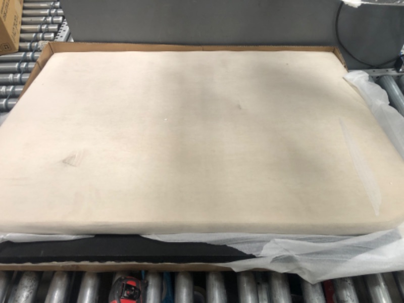 Photo 1 of 6'9"x2'5" beige day bed (unknown brand and incomplete set) box 1/2 