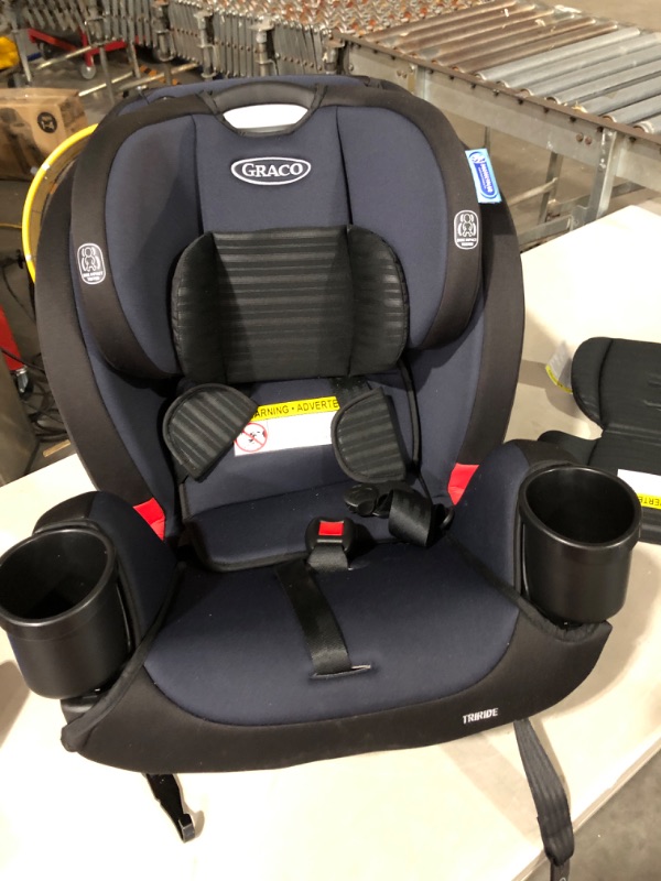 Photo 4 of Graco TriRide 3 in 1 Car Seat | 3 Modes of Use from Rear Facing to Highback Booster Car Seat, Clybourne
