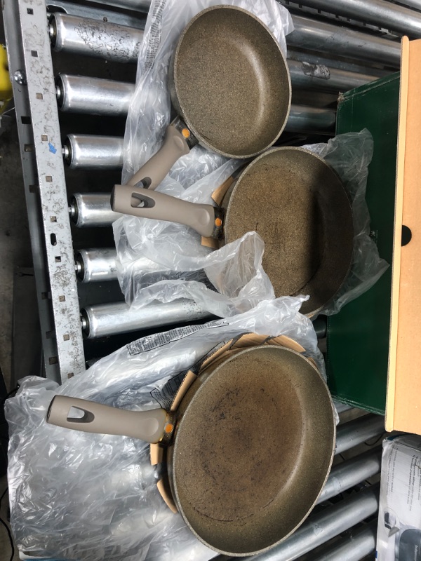 Photo 2 of **USED**
Ballarini Parma Forged Aluminum 3-pc Nonstick Fry Pan Set, Made in Italy, Set includes 8-inch, 10-inch and 12-inch fry pan