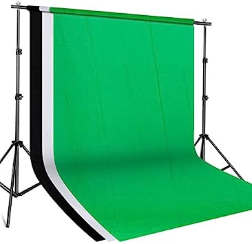 Photo 1 of  Background Stand, 2x2M Backdrop Support System Kit with Carry Bag for Photography Photo Video Studio,Photography Studio