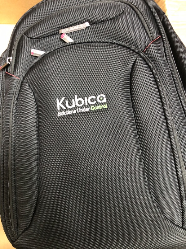 Photo 2 of KUBICA SOULUTIONS UNDER CONTROL BACK PACK BLACK