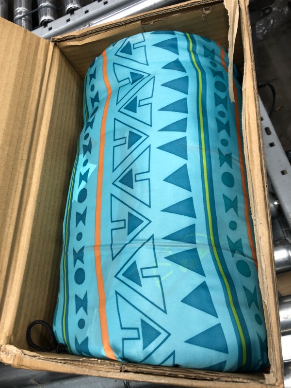 Photo 2 of Coleman 50 Degree Youth Sleeping Bag - Turquoise