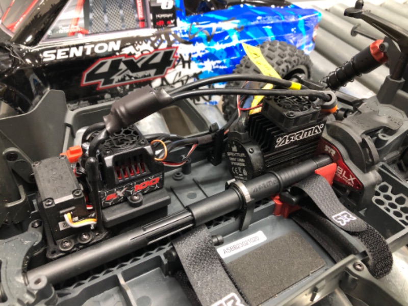 Photo 3 of ARRMA 1/10 SENTON 4X4 V3 3S BLX Brushless Short Course Truck RTR (Transmitter and Receiver Included, Batteries and Charger Required ), Blue, ARA4303V3T1