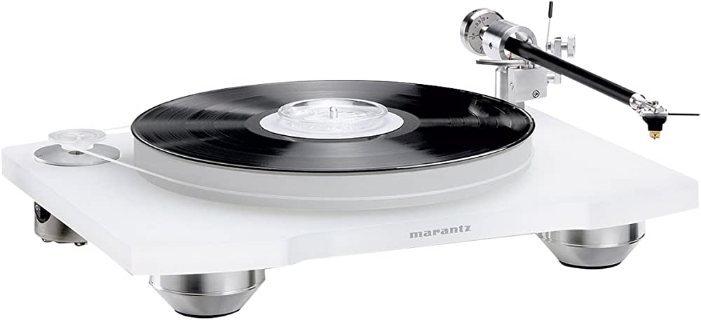 Photo 1 of Marantz TT-15S1 Manual Belt-Drive Premium Turntable with Cartridge Included | Floating Motor for Low-Vibration & Low-Resonance | A Smart, Stylish Option for Vintage Vinyl Records