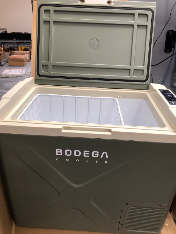 Photo 2 of 
Exterior Color is White/Army Green*****BODEGA ?Upgraded? 12 Volt Refrigerator, Portable Freezer, Car Fridge Dual Zone WIFI APP Control, 53 Quart?50L?-4?-68? RV Car Cooler 12/24V DC and 100-240V...
Size:53 Quart