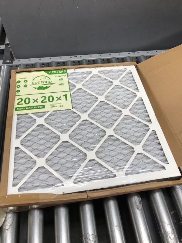 Photo 2 of 14x25x1 air filter furnace filter HVAC AC furnace air filters replacement pleated air filte air conditioner filters vent filters for home ac filters 14x25x1 heater filters(MERV11 4PACK) 14x25x1=4