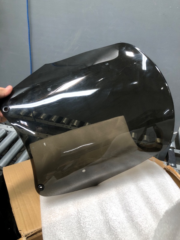 Photo 3 of FATECIM Motorcycle Headlight Fairing Cover with 15'' Smoke Windshield Fits For Harley Dyna FXDXT T-Sport (Smoke Windshield)