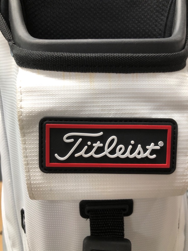 Photo 3 of ( LIKE NEW )  Titleist Titleist - Cart 14 Lightweight White/Black/Gray