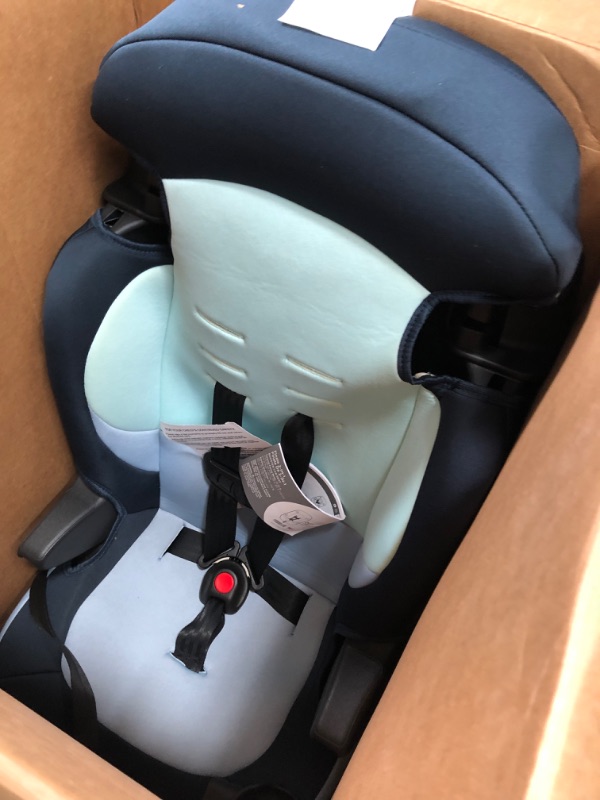 Photo 2 of Cosco Finale DX 2-in-1 Booster Car Seat, Forward Facing 40-100 lbs, Rainbow