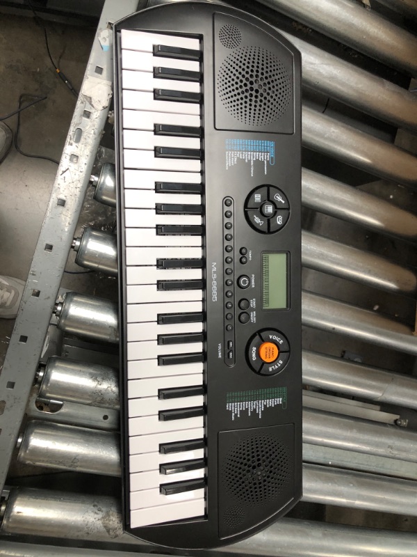 Photo 2 of 44 Key Piano Keyboard Mini Keyboard for Kid Beginner Teaching,Portable Piano with USB Power Supply,128 Timbres 50 Demo Songs