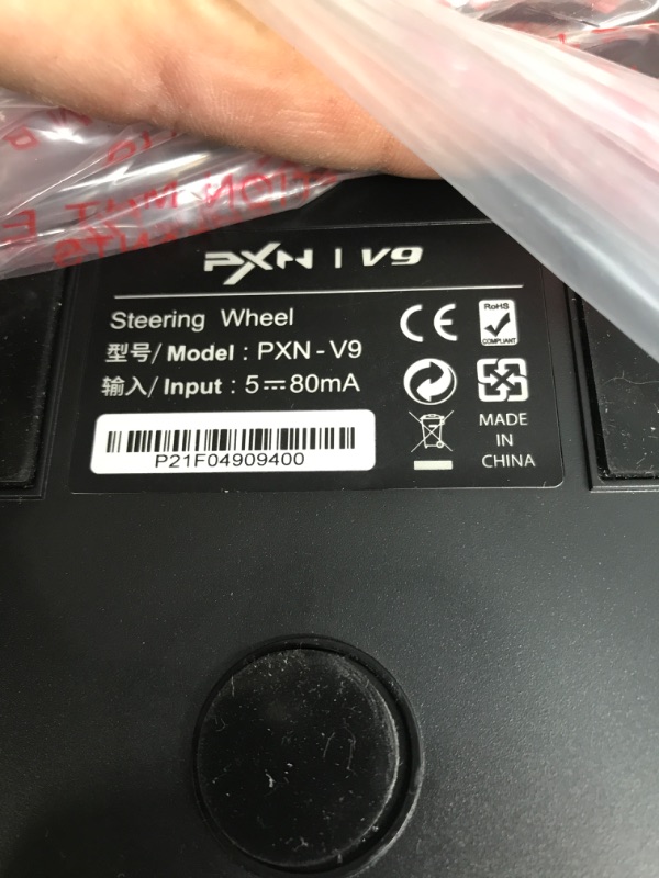 Photo 5 of PXN V9 Gaming Racing Wheel with Pedals and Shifter, Steering Wheel for PC, Xbox One, Xbox Series X/S, PS4, PS3 and Nintendo Switch
