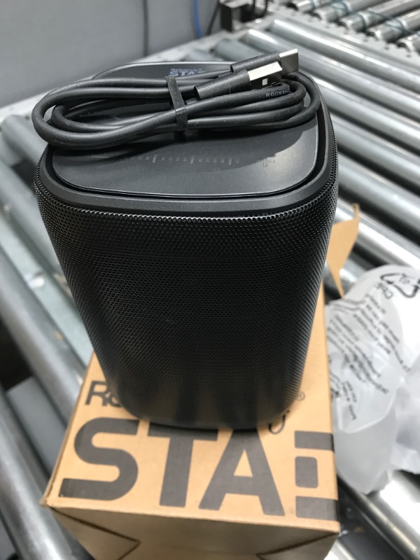 Photo 2 of Rocksteady Stadium Portable Bluetooth Speaker Wirelessly Connectible (1 Speaker) - for Indoors & Outdoors - Up 16 Hour Battery Life
