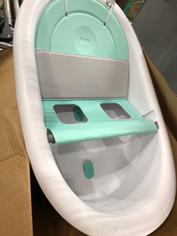 Photo 1 of 4-in-1 Grow-With-Me Bath Tub by Frida Baby
