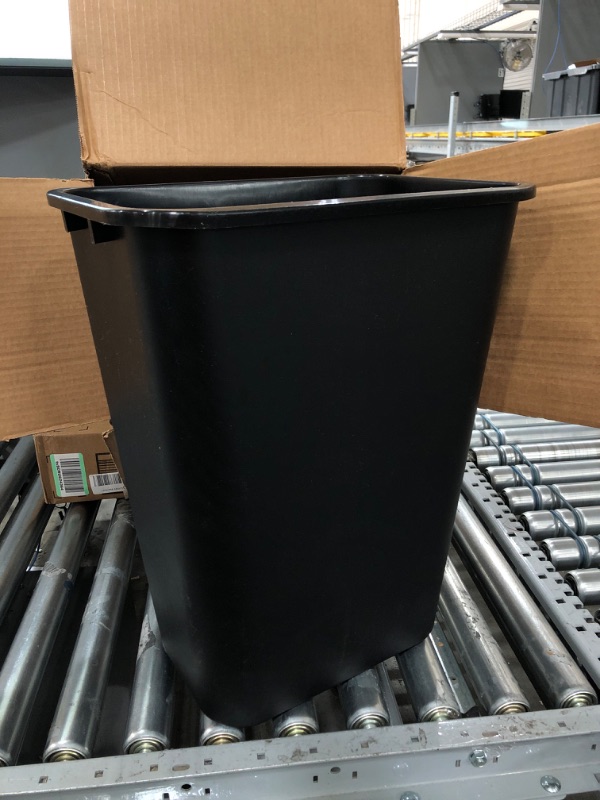 Photo 1 of 10 GALLON BLACK TRASH CAN