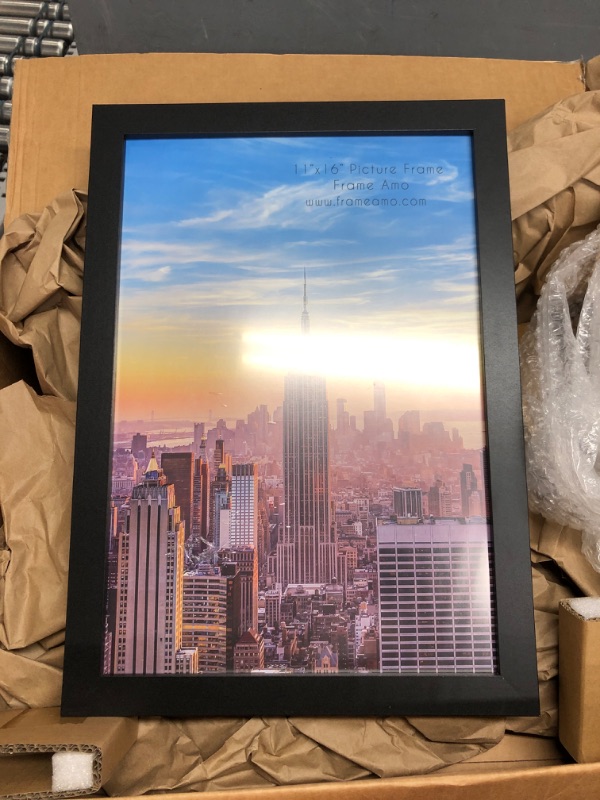 Photo 1 of 11" X 16" BLACK FRAME