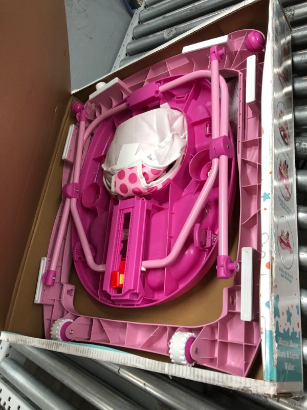 Photo 1 of Disney Minnie Mouse Glitter Music and Lights Walker, Pink