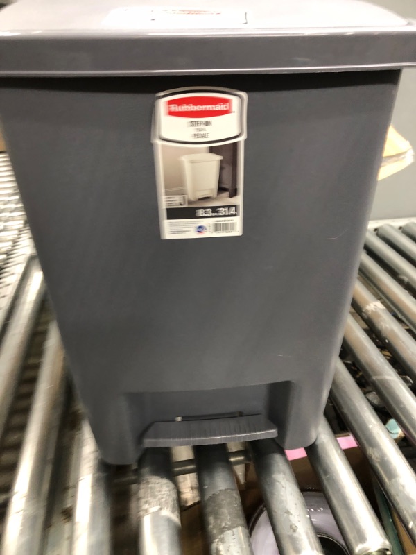 Photo 1 of 8.25-Gal. Step-On Wastebasket [Set of 6]