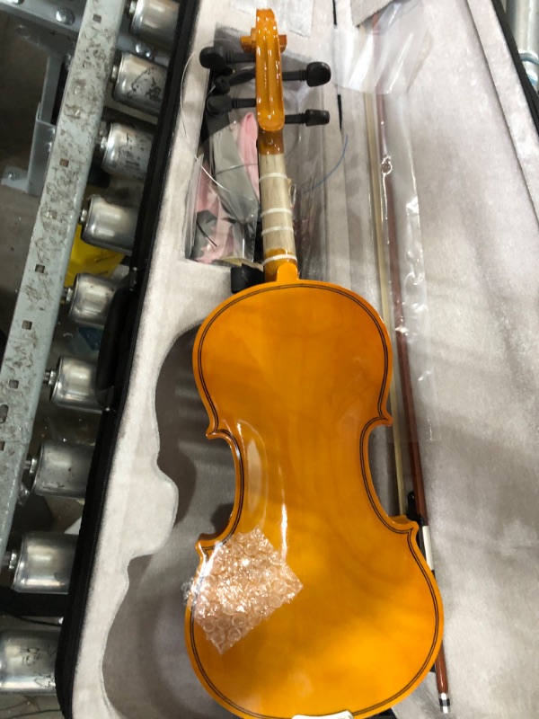 Photo 3 of *** USED *** DEBEIJIN Student Kids Adults Violin - Premium Violin for Kids Beginners - Ready To Play 3/4 Violin - Handcrafted Beginner Violin