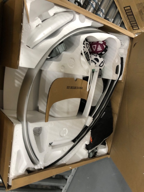 Photo 1 of 4moms MamaRoo Multi-Motion Baby Swing, Bluetooth Baby Swing with 5 Unique Motions, Grey
