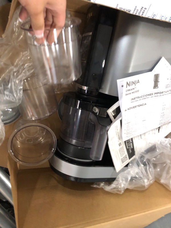 Photo 3 of * not functional * sold for parts *
Ninja NC301 CREAMi Ice Cream Maker