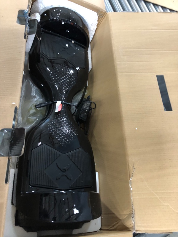 Photo 5 of Hover-1 Helix Electric Hoverboard | 7MPH Top Speed, 4 Mile Range, 6HR Full-Charge, Built-in Bluetooth Speaker, Rider Modes: Beginner to Expert Hoverboard Black